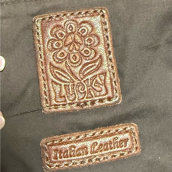 Vintage Lucky Brand Leather Women's Bag - Picture 8 of 9